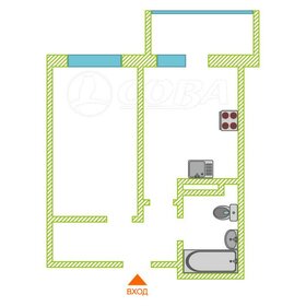 Квартира 29,2 м², 1-комнатная - изображение 1