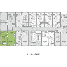 Квартира 43,2 м², 1-комнатная - изображение 2