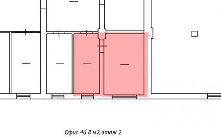 47 м², офис 26 790 ₽ в месяц - изображение 27