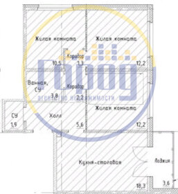 81,4 м², 3-комнатная квартира 14 650 000 ₽ - изображение 86