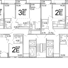 Квартира 42,9 м², 1-комнатная - изображение 2