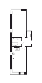 Квартира 63,7 м², 2-комнатная - изображение 1