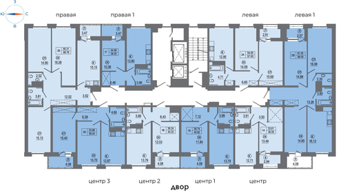 88,7 м², 3-комнатная квартира 10 149 510 ₽ - изображение 21