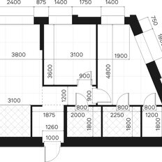 Квартира 66,5 м², 2-комнатная - изображение 2