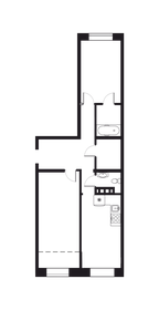 Квартира 74,4 м², 3-комнатная - изображение 1