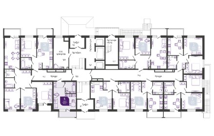 19,9 м², квартира-студия 1 500 000 ₽ - изображение 104