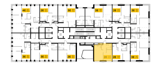 38 м², 2-комнатная квартира 17 500 000 ₽ - изображение 87