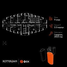 54,3 м², 2-комнатная квартира 26 900 000 ₽ - изображение 147