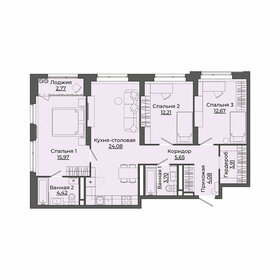 88 м², 3-комнатная квартира 14 600 000 ₽ - изображение 95