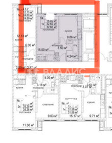 61,4 м², 2-комнатная квартира 14 940 000 ₽ - изображение 106