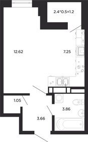 29,2 м², 1-комнатная квартира 5 548 000 ₽ - изображение 37