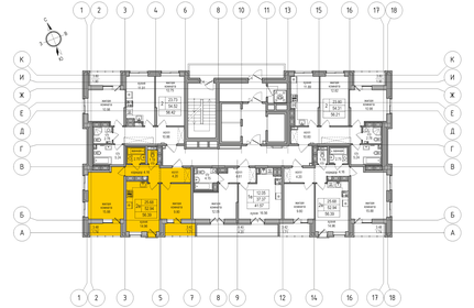 Квартира 52,9 м², 2-комнатная - изображение 2