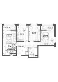79,5 м², 3-комнатная квартира 11 368 500 ₽ - изображение 3