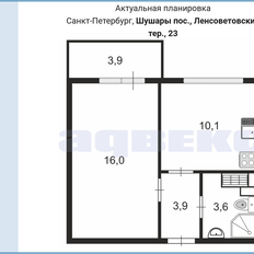 Квартира 33 м², 1-комнатная - изображение 5