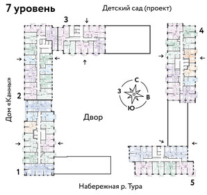 62,2 м², 3-комнатная квартира 9 250 000 ₽ - изображение 72