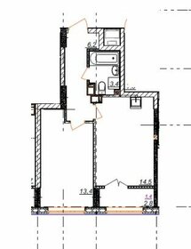 Квартира 40 м², 1-комнатная - изображение 1