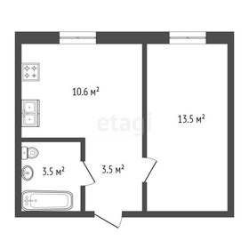 Квартира 30,6 м², 1-комнатная - изображение 1