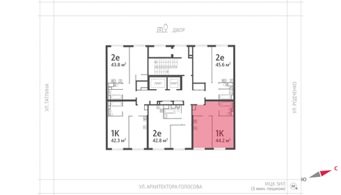 49 м², 1-комнатная квартира 22 217 808 ₽ - изображение 46