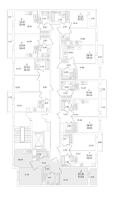 55,2 м², 2-комнатная квартира 12 937 226 ₽ - изображение 84