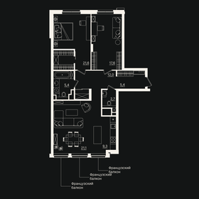 107 м², 3-комнатная квартира 22 000 000 ₽ - изображение 70