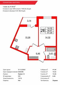 43 м², 1-комнатная квартира 10 450 000 ₽ - изображение 71