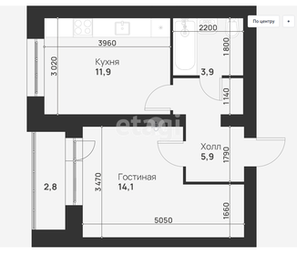 Квартира 54,8 м², 2-комнатная - изображение 1