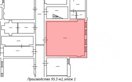 95,3 м², производственное помещение - изображение 3