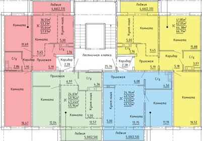 Квартира 46 м², 2-комнатная - изображение 2