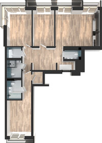 105 м², 4-комнатная квартира 20 250 000 ₽ - изображение 125