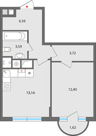 52 м², 2-комнатная квартира 3 290 000 ₽ - изображение 52