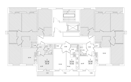 25,7 м², квартира-студия 4 065 000 ₽ - изображение 89