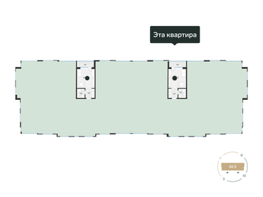 29 м², квартира-студия 4 200 000 ₽ - изображение 63