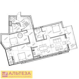 Квартира 133,4 м², 3-комнатная - изображение 1