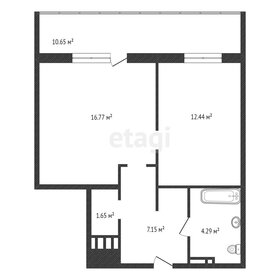 Квартира 45,5 м², 2-комнатная - изображение 1