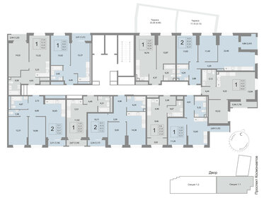 50,7 м², 1-комнатная квартира 8 973 900 ₽ - изображение 11