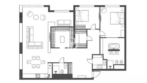 160,8 м², 3-комнатная квартира 194 800 000 ₽ - изображение 109