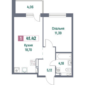 41,7 м², 1-комнатная квартира 7 402 902 ₽ - изображение 8