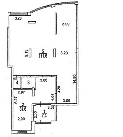 156 м², помещение свободного назначения - изображение 4