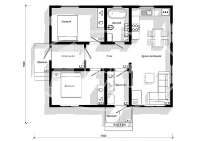 130 м² дом, 30 соток участок 6 200 000 ₽ - изображение 67