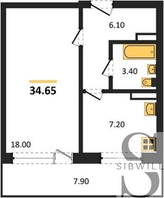 77,9 м², 3-комнатная квартира 7 900 000 ₽ - изображение 101