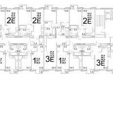 Квартира 58,4 м², 2-комнатная - изображение 2