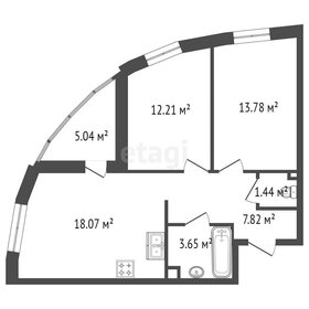 Квартира 56,8 м², 2-комнатная - изображение 2