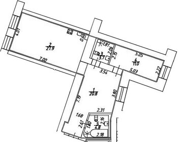 76,5 м², 3-комнатная квартира 29 835 000 ₽ - изображение 137