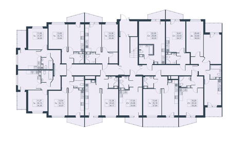 30 м², квартира-студия 2 500 ₽ в сутки - изображение 34