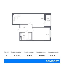 Купить однокомнатную квартиру на вторичном рынке в районе Красногвардейский в Санкт-Петербурге и ЛО - изображение 31