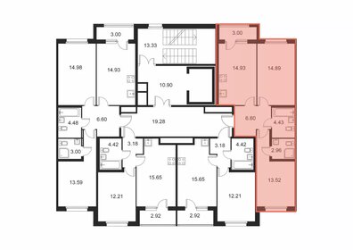 59,1 м², 2-комнатная квартира 8 980 160 ₽ - изображение 71