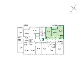 74,6 м², 2-комнатная квартира 4 125 000 ₽ - изображение 44