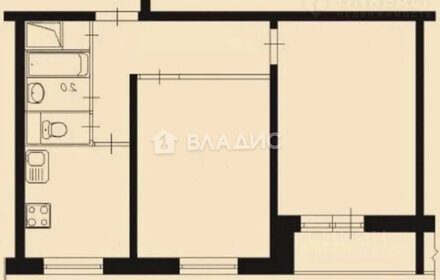 46,1 м², 2-комнатная квартира 11 500 000 ₽ - изображение 53