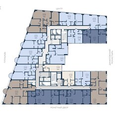 Квартира 55 м², 1-комнатные - изображение 2