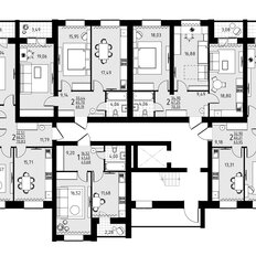 Квартира 66,6 м², 2-комнатная - изображение 5